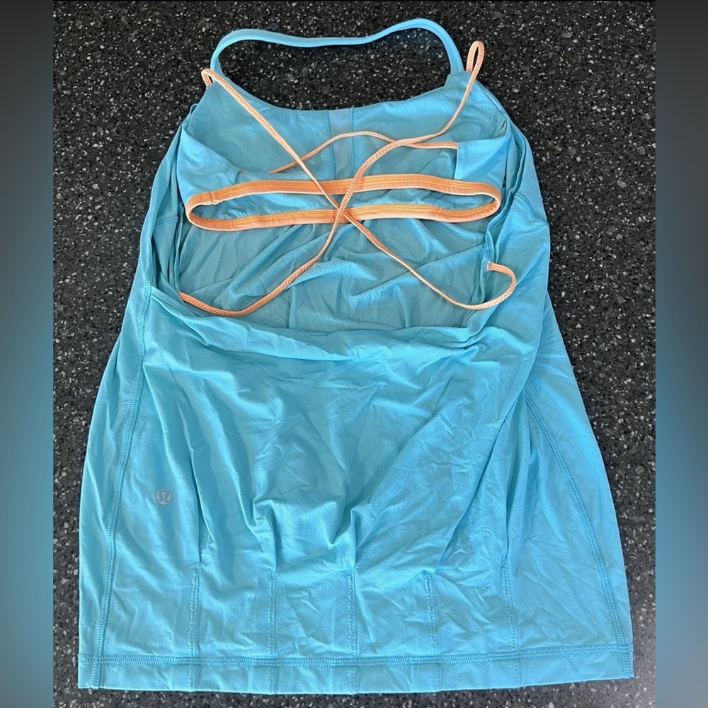 Lululemon Flow & Go Tank Yoga Gym Workout Activewear Fitness Running Strappy - Picture 11 of 13